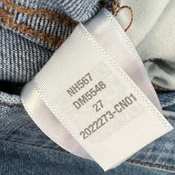 Madewell Jeans Cali Demi-Boot Kick Flare Crop Fleetwood Medium Blue Women's 27 - Picture 13 of 13